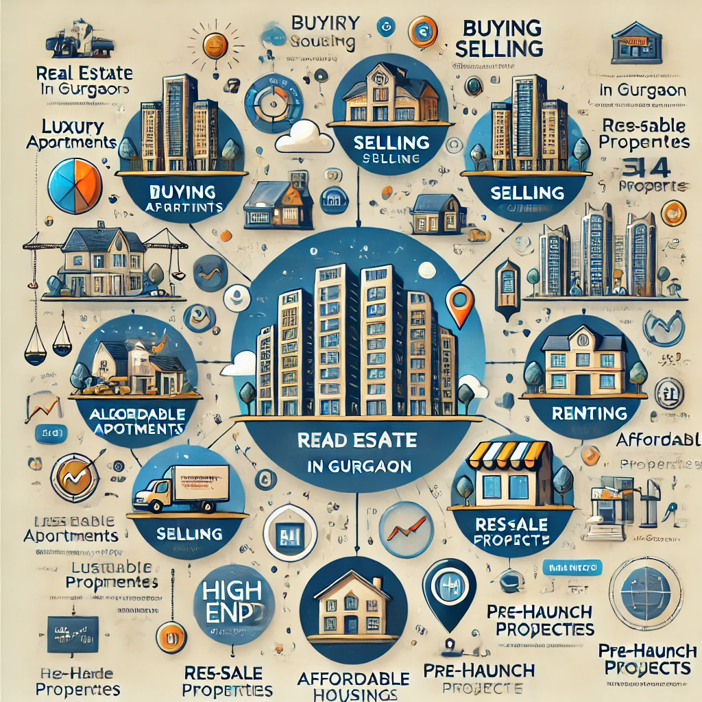 Best Real Estate Services in Gurgaon – Buy, Sell & Rent Flats with HighEndProp